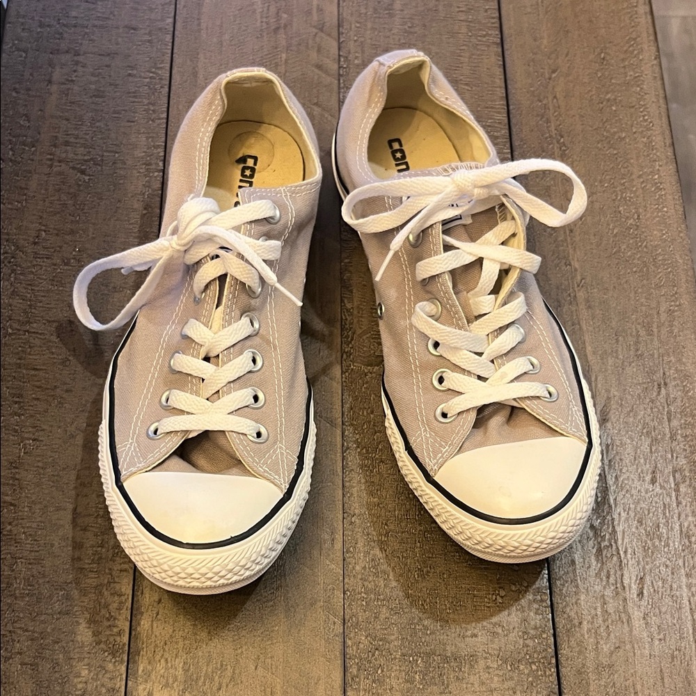 Converse Gray Low Top Sneakers